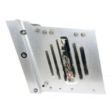 Bobs Machine 14 Setback Action Series Hydraulic Jack Plate  Silver 100114001NOPCNOSPNNG