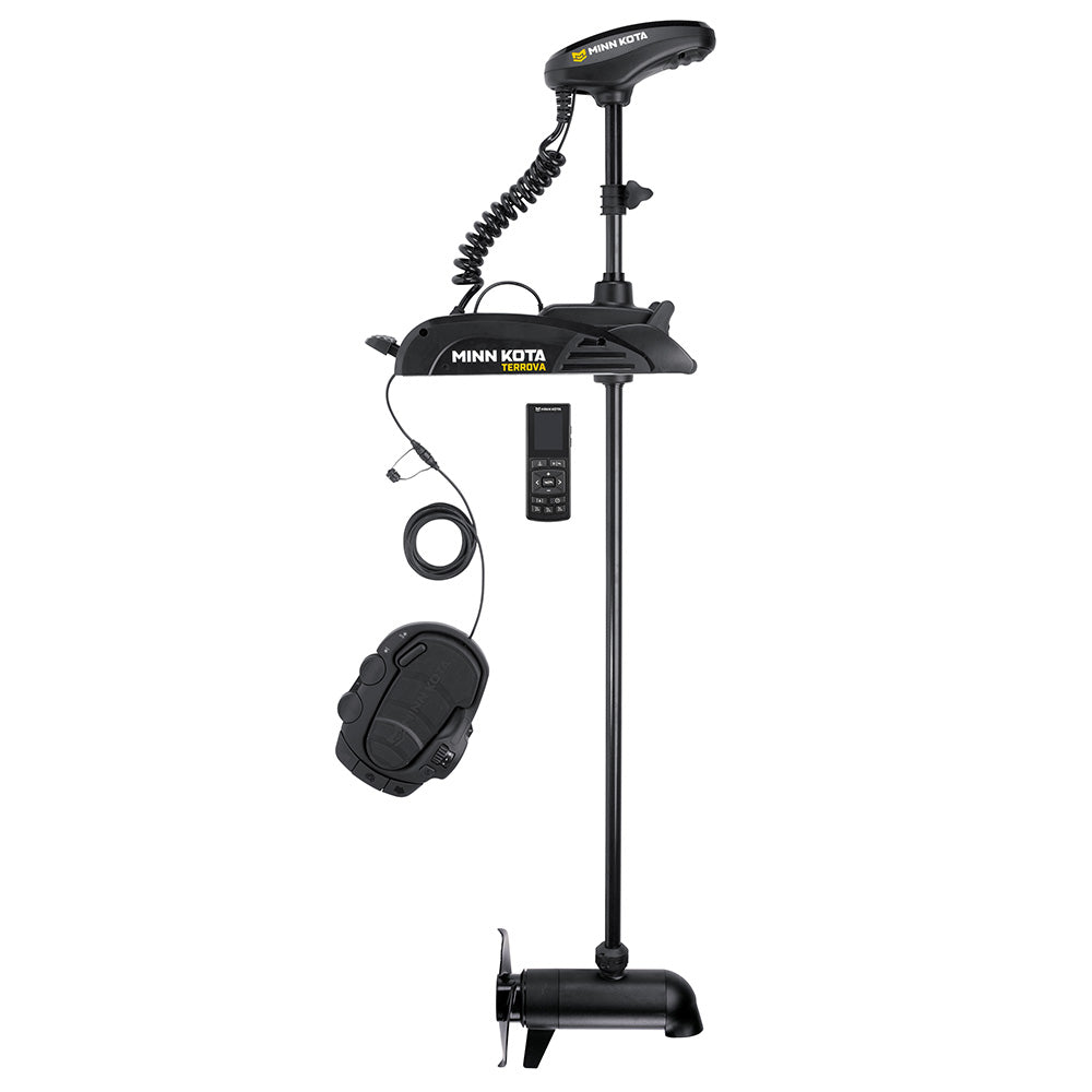 Minn Kota Terrova 112 Trolling Motor DSCWR 36V 112lb Thrust 60 Shaft Wireless Remote 1358308