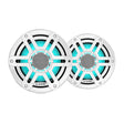 JL Audio M200 Marine Speakers 65 LED wWhite Sport Grille 0100475302