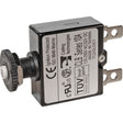 Blue Sea 7052 5A Push Button Thermal with Quick Connect Terminals 7052