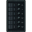Blue Sea 8373 Water Resistant 6 Position  Black  Vertical Mount Panel 8373