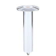 Lees 0 Degree Stainless Steel Swivel Base Flush Mount Rod Holder  Extra Long Tube 225 OD X 145 Tube RH577XL