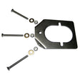 Lees Stainless Steel Backing Plate fMedium Rod Holders RH5931