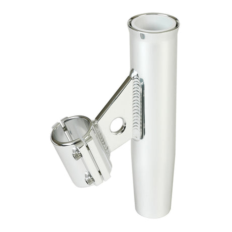 Lees ClampOn Rod Holder  Silver Aluminum  Vertical Mount  Fits 1900 OD Pipe RA5004SL