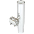 Lees ClampOn Rod Holder  Silver Aluminum  Horizontal Mount  Fits 1050 OD Pipe RA5201SL