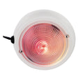 Perko Dome Light wRed  White Bulbs 1263DP1WHT