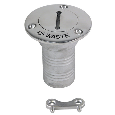 Whitecap Hose Deck Fill  112 Hose Waste 6126C