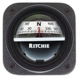 Ritchie V537W Explorer Compass  Bulkhead Mount  White Dial V537W