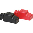 Blue Sea 4018 Square CableCap Insulators Pair RedBlack 4018