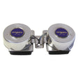 Schmitt Marine Ongaro AllStainless Mini Compact Twin Horn  12V 10002