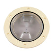 Beckson 4 Clear Center ScrewOut Deck Plate  Beige DP40NC