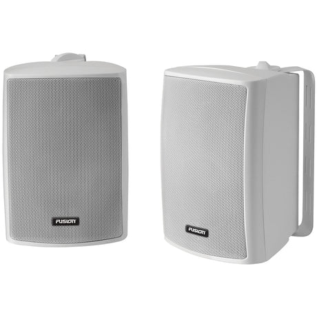 Fusion 4 Compact Marine Box Speakers  Pair White MSOS420