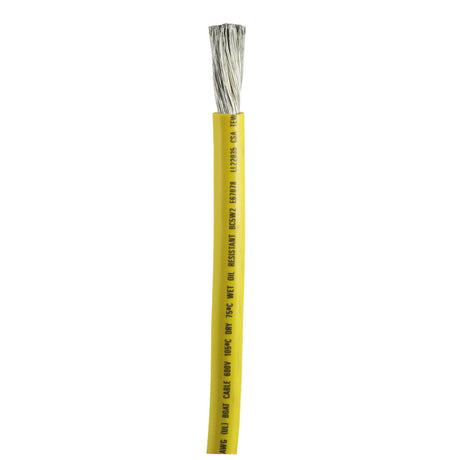 Ancor Yellow 10 AWG Battery Cable  Sold By The Foot 1169FT