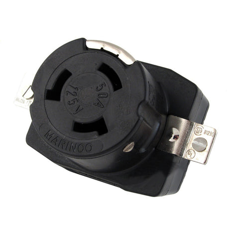 Marinco 6370CR 50Amp125V Wire Dockside Receptacle 6370CR