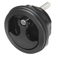 Whitecap Compression Handle  Nylon BlackBlack  NonLocking 3730BC