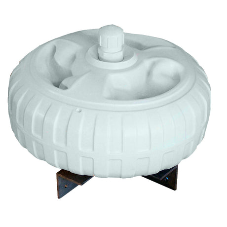 Dock Edge Inflatable Dock Wheel  18  White 95077F