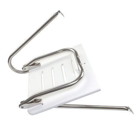 Whitecap White Poly Swim Platform wLadder fOutboard Motors 67902