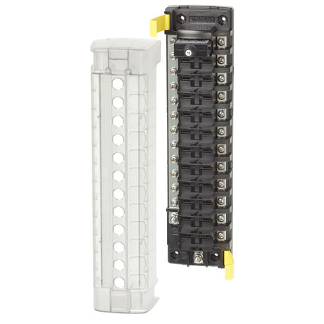 Blue Sea 5054 ST CLB Circuit Breaker Block  12 Position wNegative Bus 5054