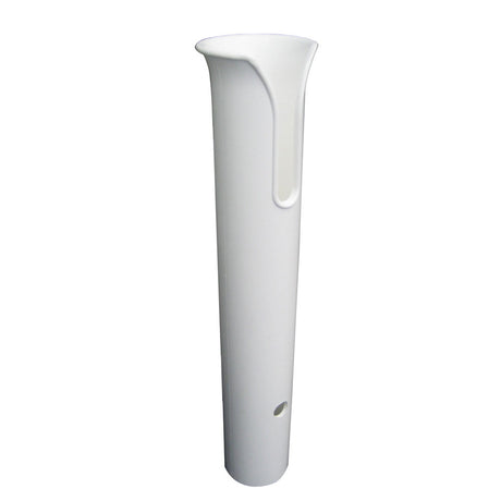 TACO Poly ThruBolt Rod Holder wMounting Holes  No Hardware  White P04011W