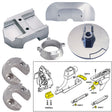 Tecnoseal Anode Kit wHardware  Mercury Alpha 1 Gen 2  Zinc 20801