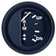 Faria Euro Black 2 Trim Gauge f JohnsonEvinrudeSuzuki Outboard 12827