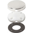 Blue Sea Side Entry CableClam wStainless Steel Dress Cap 1007100