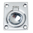 Perko Flush Ring Pull  Chrome Plated Zinc 0841DP0CHR