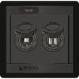 Blue Sea 1478 360 Panel  12V DC Socket  Dual USB Charger 1478
