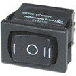 Blue Sea 7495 360 Panel  Rocker Switch DPDT  ONOFFON 7495