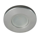 Lumitec Orbit Spectrum Flush Mount Down Light  Brushed Housing  White Dimming  RedBlue NonDimming 112507