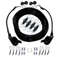 Rupp Double Rigging Kit wLokUps  NokOuts  260 Black Mono CA0175MO