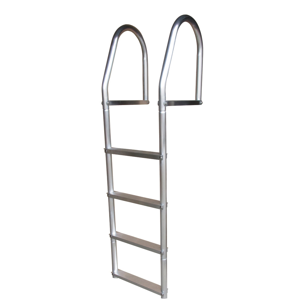 Dock Edge Fixed Eco  Weld Free Aluminum 4Step Dock Ladder 2074F