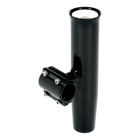 Lees ClampOn Rod Holder  Black Aluminum  Horizontal Mount  Fits 1315 OD Pipe RA5202BK
