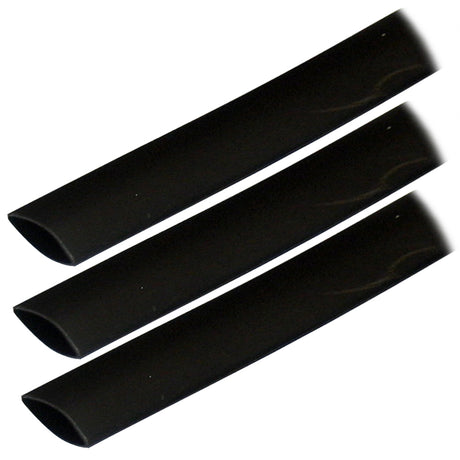 Ancor Adhesive Lined Heat Shrink Tubing ALT  34 x 3  3Pack  Black 306103
