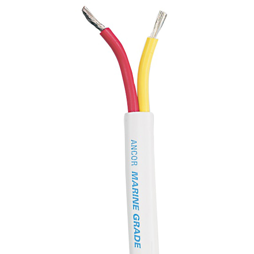 Ancor Safety Duplex Cable  102 AWG  RedYellow  Flat  25 124102