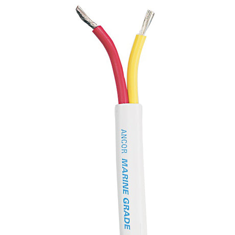 Ancor Safety Duplex Cable  62 AWG  RedYellow  Flat  50 123705