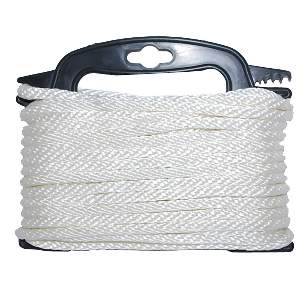 Attwood Braided Nylon Rope  316 x 100  White 1175537