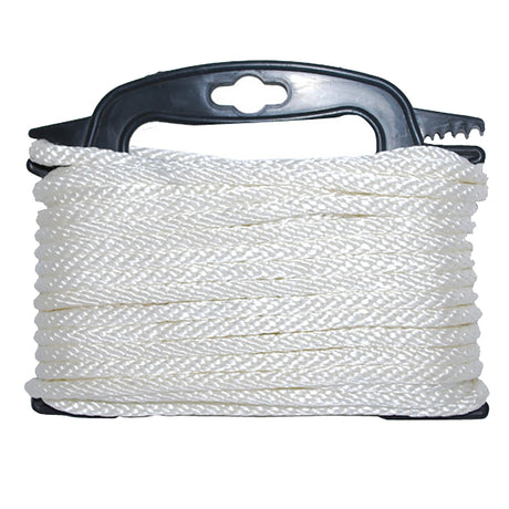 Attwood Braided Nylon Rope  316 x 100  White 1175537