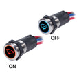 Blue Sea 4181 Backlit Push Button Switch OFFON  15A 4181