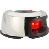 Attwood LightArmor Deck Mount Navigation Light  Stainless Steel  Port red  2NM NV2012SSR7