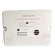 SafeTAlert Combo Carbon Monoxide Propane Alarm  Flush Mount  Mini  White 25742WHT