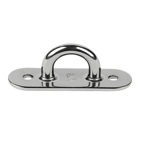 Schaefer Stainless Steel Welded Pad Eye  3L x 1W 7801
