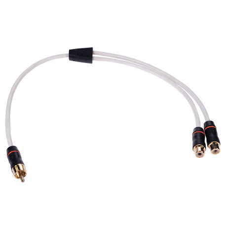 Fusion Performance RCA Cable Splitter  1 Male to 2 Female  9 0101262200
