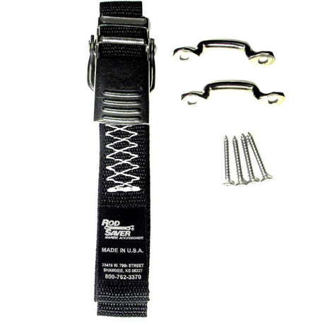 Rod Saver Stainless Steel BatteryGas Tank TieDown  48 SSBGTD