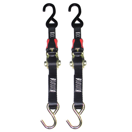 Rod Saver Rubber Ratchet TieDown  1 x 4  Pair RTD4