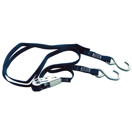 Rod Saver Stainless Steel Ratchet Gunwale TieDown  1 x 16 SSRGW16