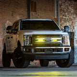 RIGID Industries 6 SRSeries SAE Compliant Fog Light  Black wYellow Light 906704