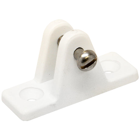 SeaDog Nylon Angled Deck Hinge  White 2732311