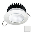 i2Systems Apeiron PRO A506  6W Spring Mount Light  Round  Cool White  White Finish A50631AAG