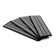 SeaDek Faux Teak 4Piece Step Kit  Storm GreyBlack 2390280066